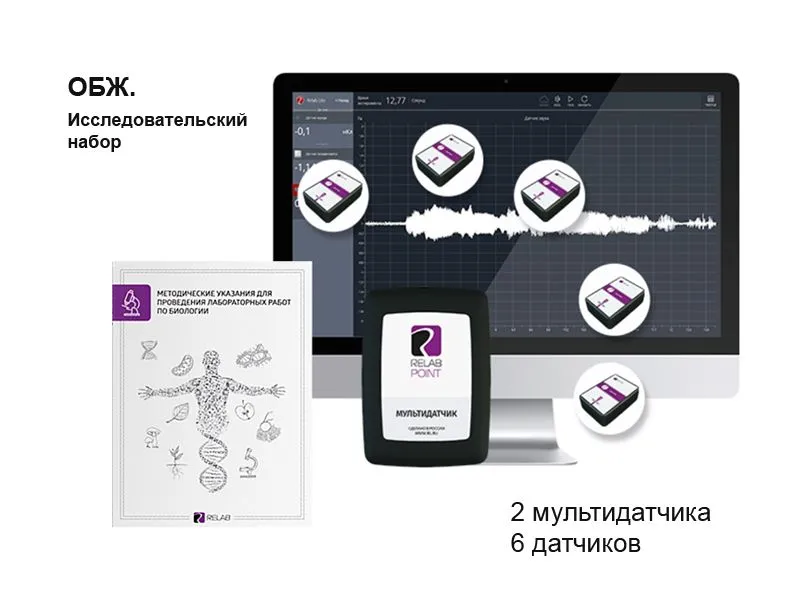 ОБЖ. Исследовательский набор (мультидатчики). Releon