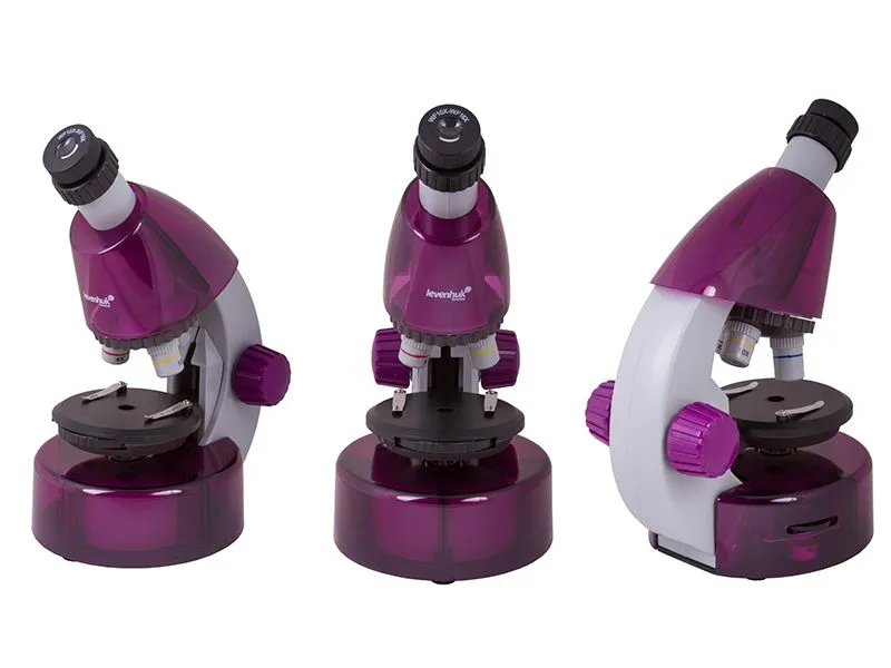 Levenhuk LabZZ — детский микроскоп 40–640×