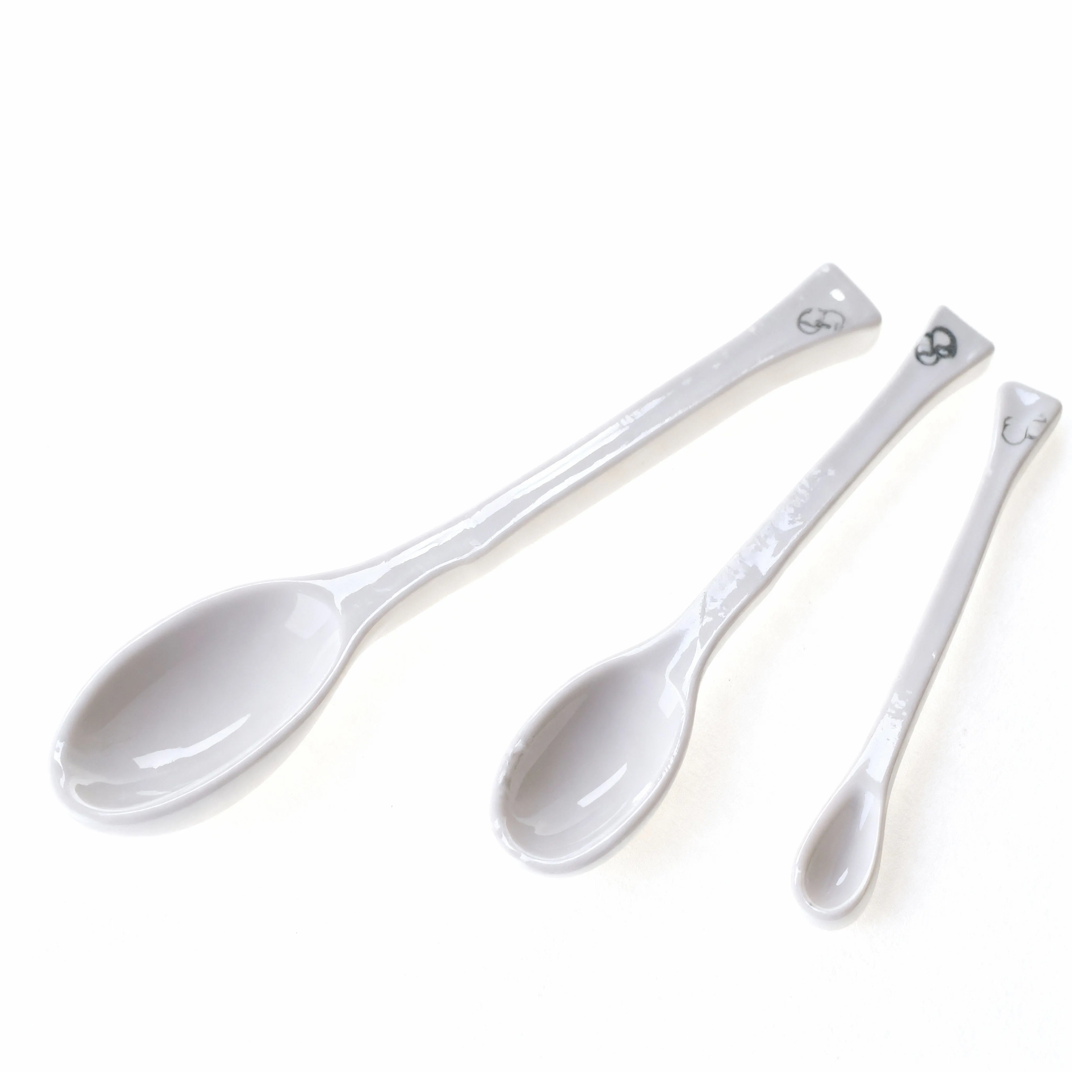 Комплект ложек фарфоровых