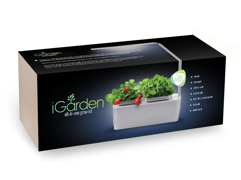 Смарт-сад iGarden на основе гидропоники с LED подсветкой 