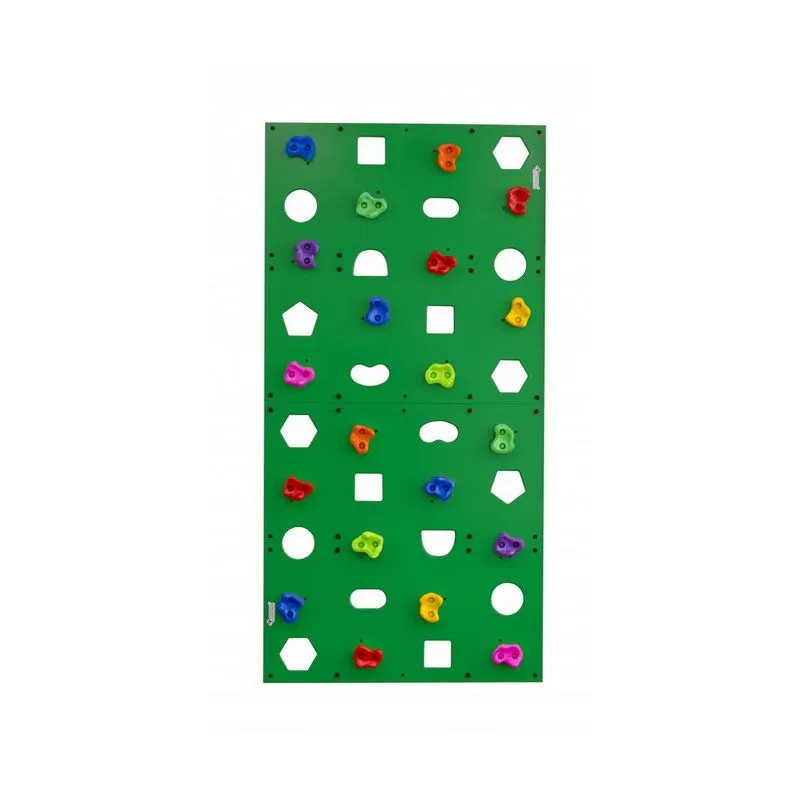 Скалодром пристенный 1000х2000 стандарт ЭЛЬБРУС (20 зацепов)