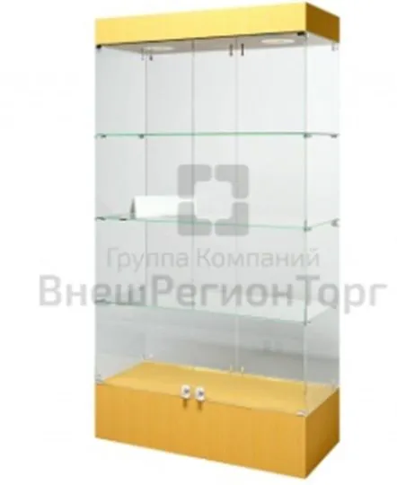 Витрина "Призма" В-104Н с подиумом 25 см
