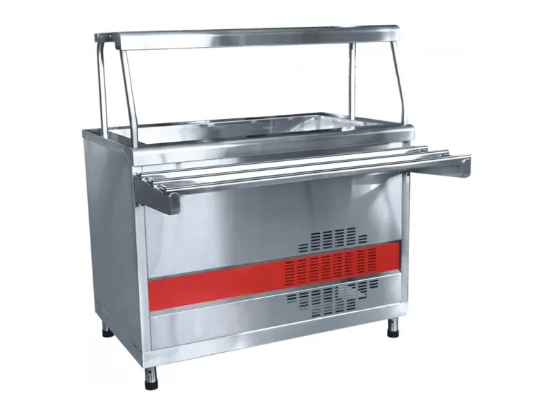 Прилавок холодильный с ванной Аста, нерж.ст., L1500 мм