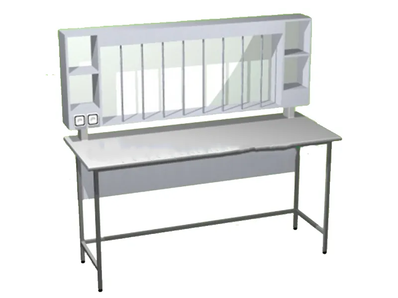 Столы лабораторные для титрования (1800-СТСл Пластик)