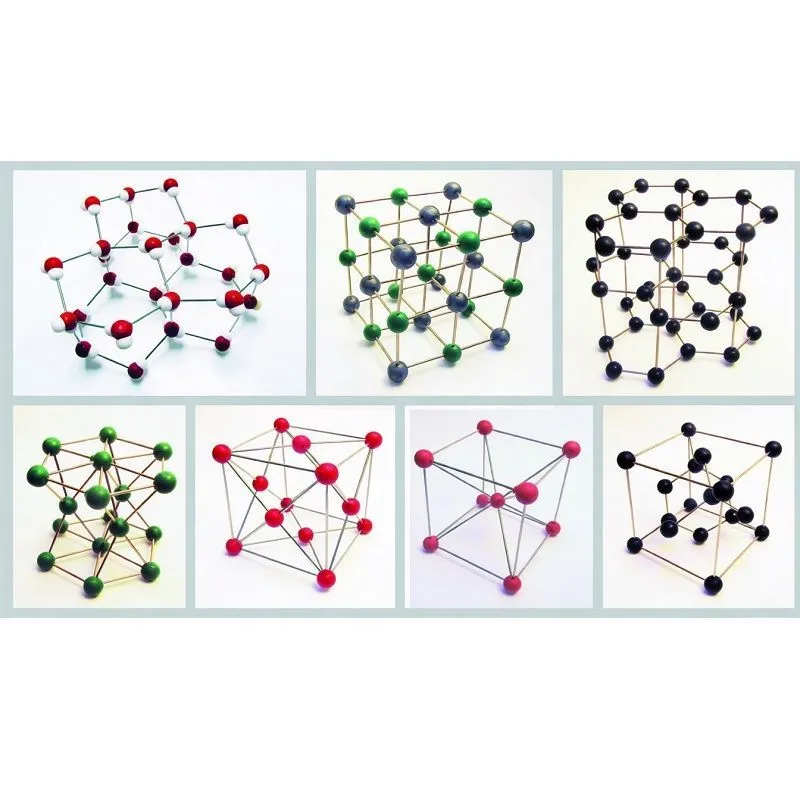 Комплект моделей кристаллических решеток
