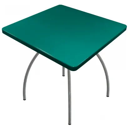 Квадратный обеденный стол 88×88 см, подстолье №7