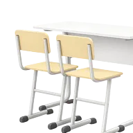 Парты двухместные