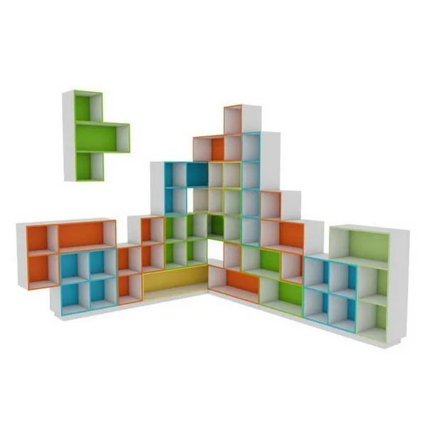 Стеллаж Тетрис угловой 2800×2800 мм