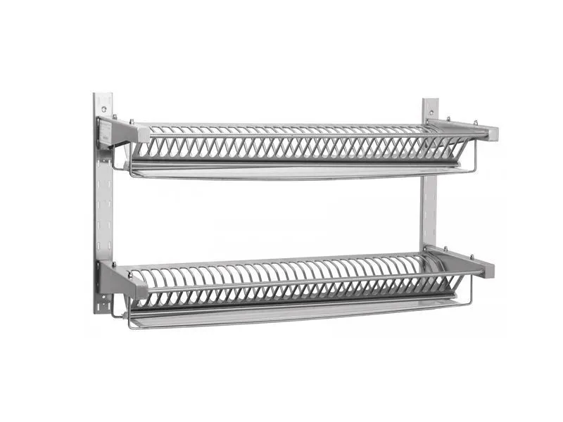 Полка для сушки на 70 тарелок, нерж.ст., 2 кассеты