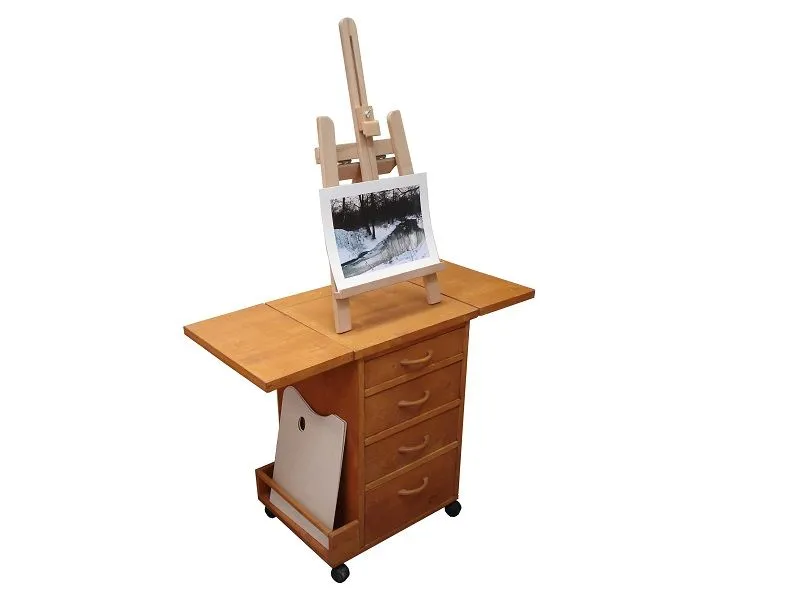 Тумбочка художника 4 ящика