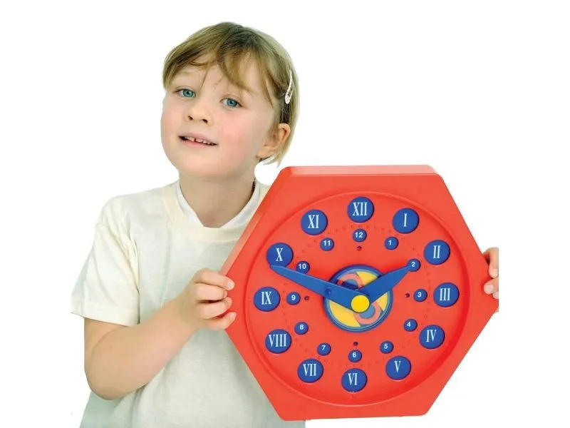 Полидрон: обучающие часы 4–7 лет