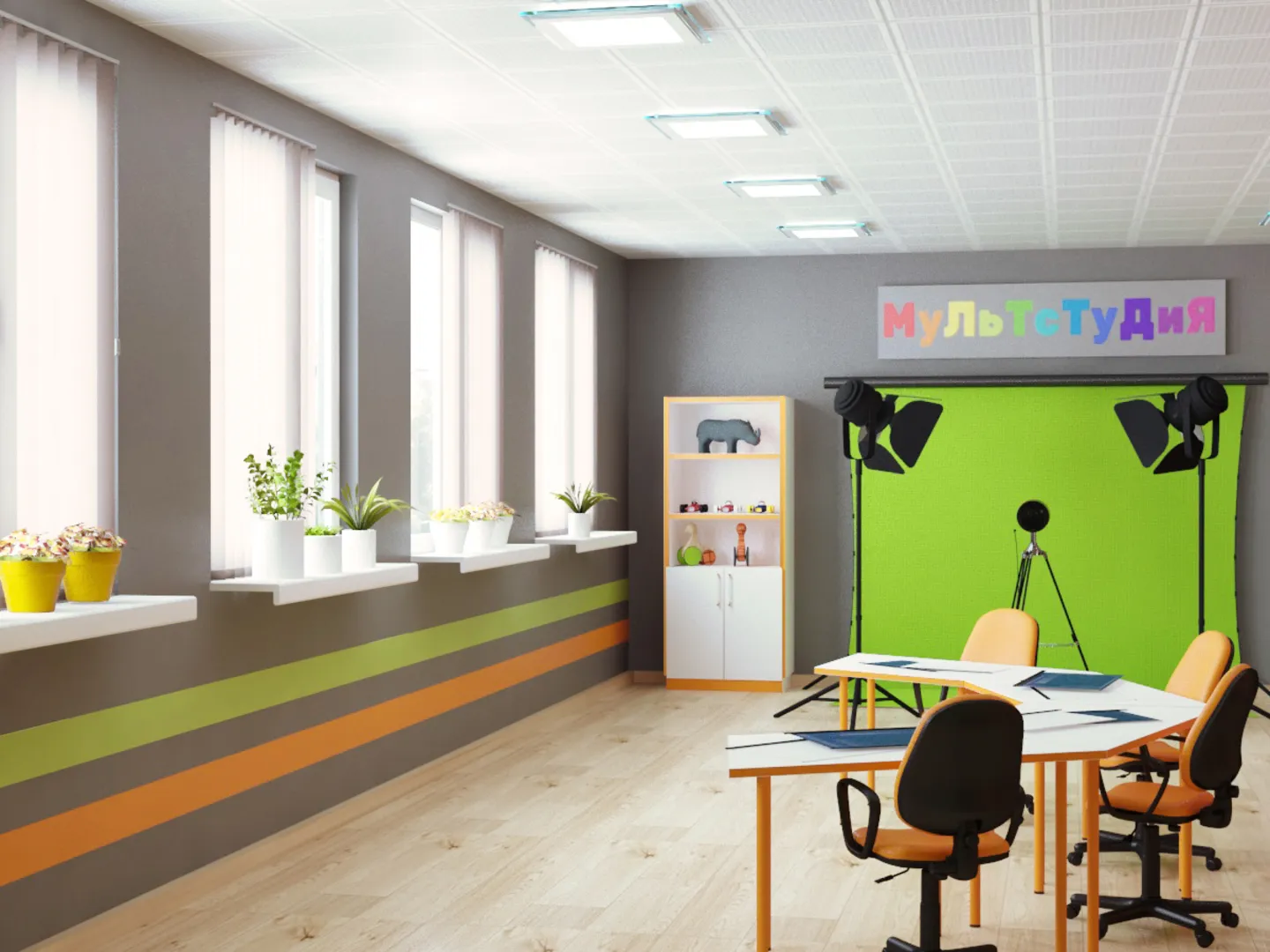 Мультстудия МультДиС на 10-12 учащихся