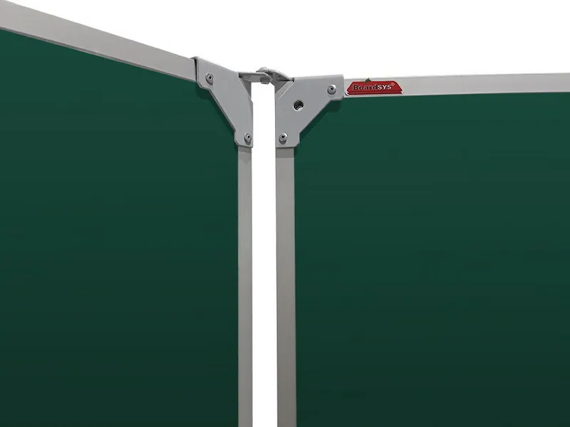 Трехэлементная магнитно-комбинированная доска 100х500 - алюминиевый профиль