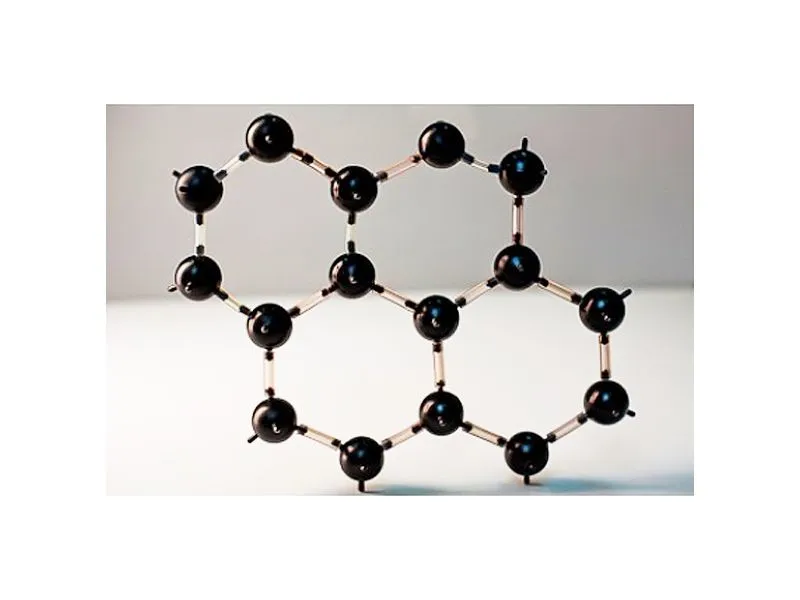 Модель кристаллической решетки графена