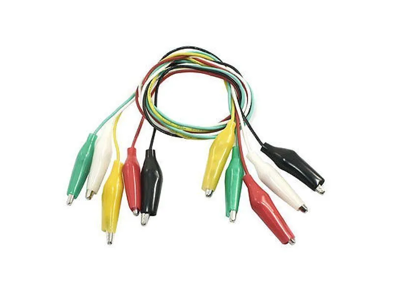 Кабель с крокодилами 50 см