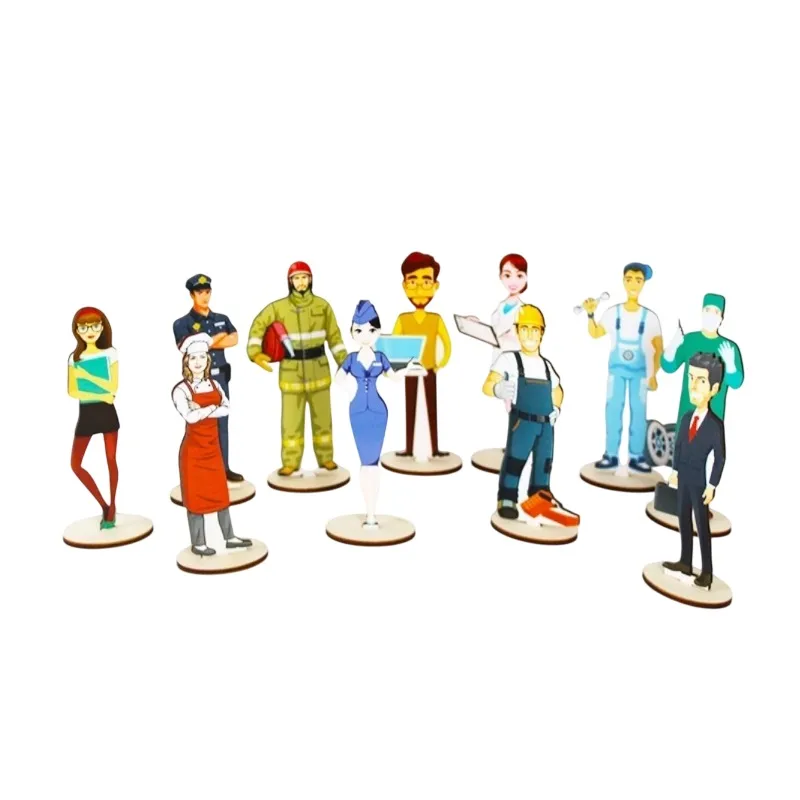 Набор фигурок для расстановок Профессии