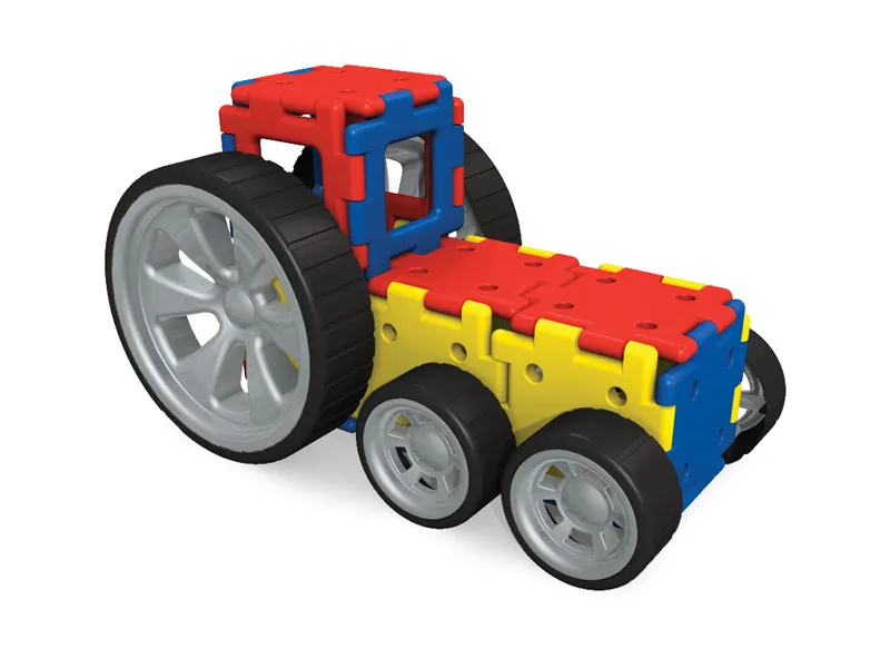 Конструктор Полидрон Гигант Конструируем транспорт 3-7 лет