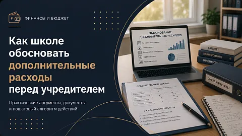 Как школе обосновать дополнительные расходы перед учредителем