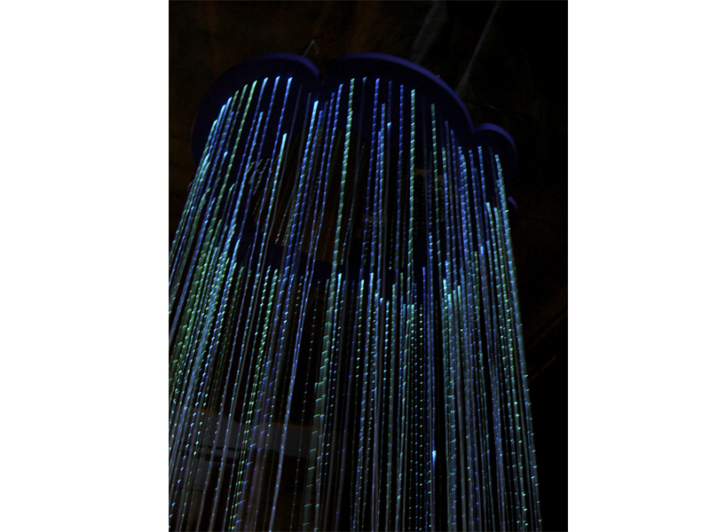 Световой модуль дождевая туча потолочный 1500х1500х300 мм