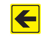 Информационный знак Направление движения, поворот
