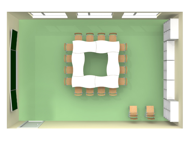 Стол ученический трансформер "Пазл"