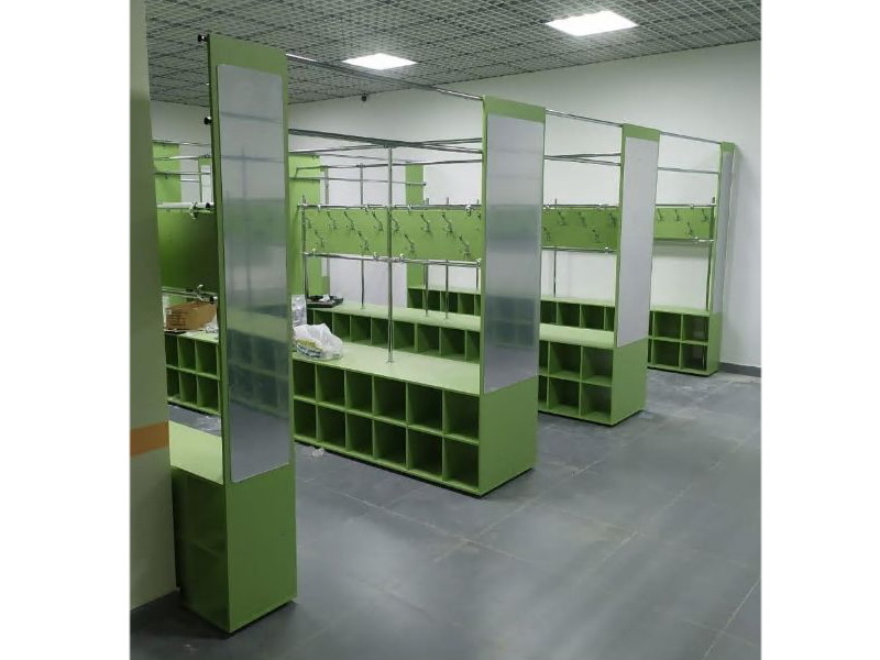 Гардеробная система в различных конфигурациях