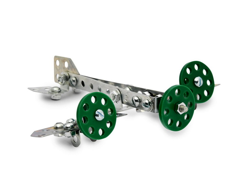 Конструктор металлический "10К" для уроков труда №1, 130 деталей