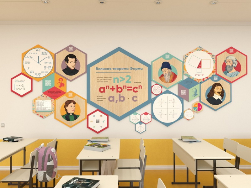 Набор информационно-методических панелей (20 шт.) «Стендум - Математика»