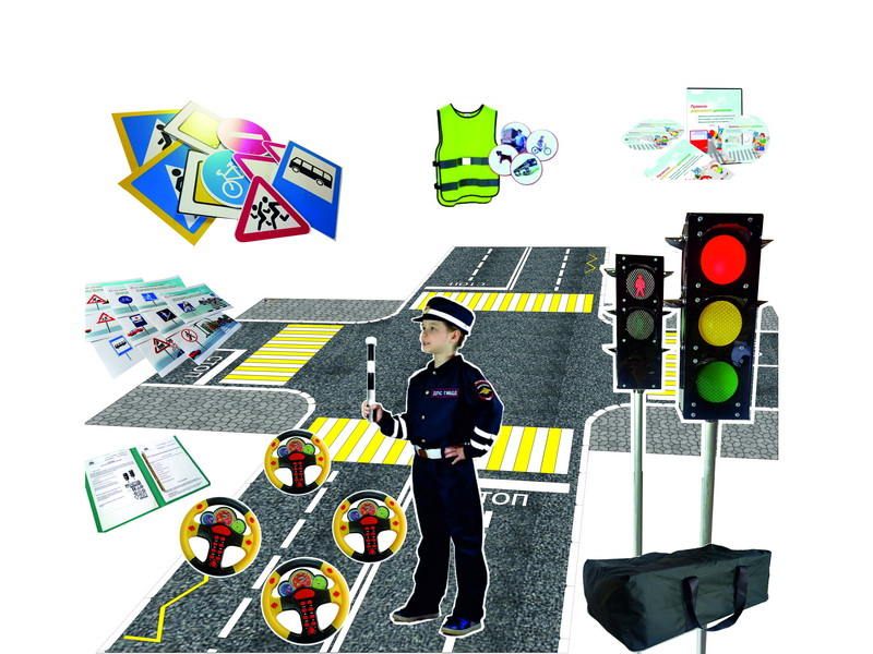 Автогородок «Юный знаток №1» для детского сада 