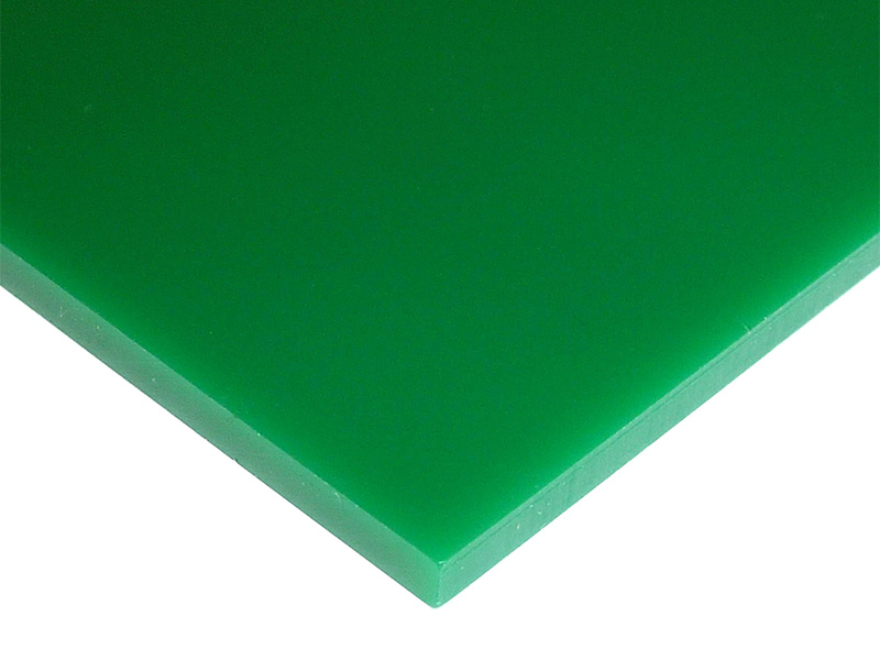 Акрил зеленый литой 1200х600х3 мм