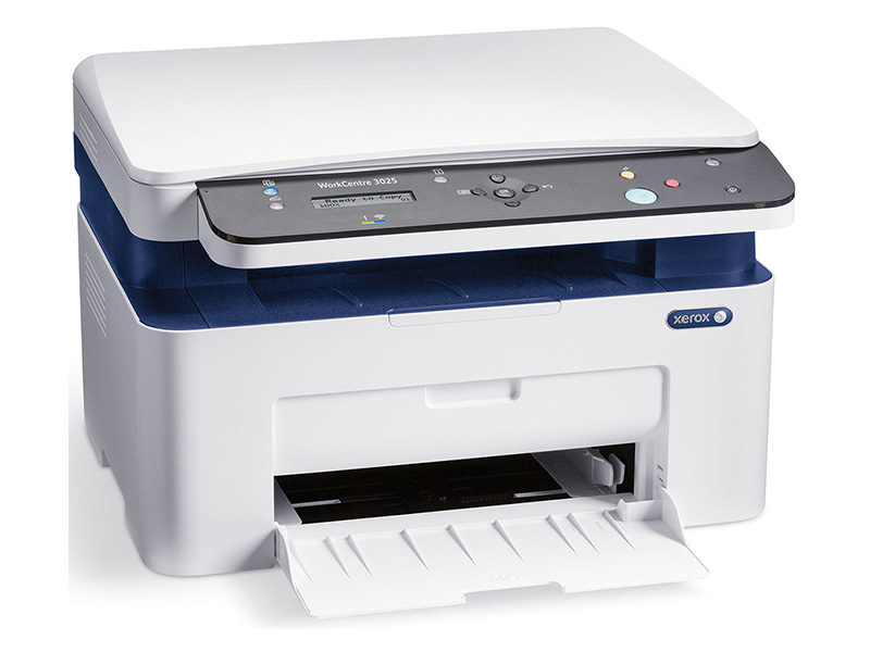 МФУ лазерный XEROX WorkCentre 3025, A4, белый