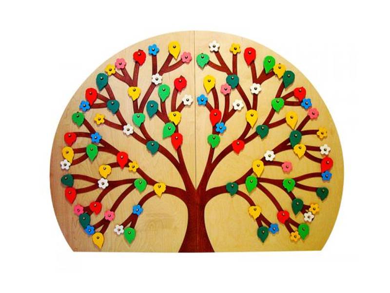 Тактильная панель Сезоны 1603х1202х30 мм