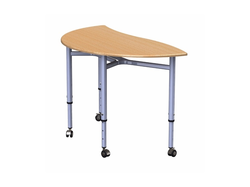 Ученический стол-трансформер «Полукруглый» Лайн