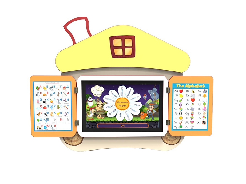 Логопедический комплекс "Теремок" 25" интерактивный