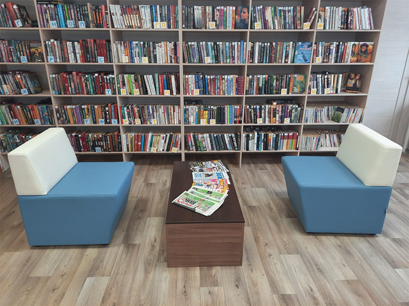 Мебель для холла. Вариант 7 (мягкие модули)