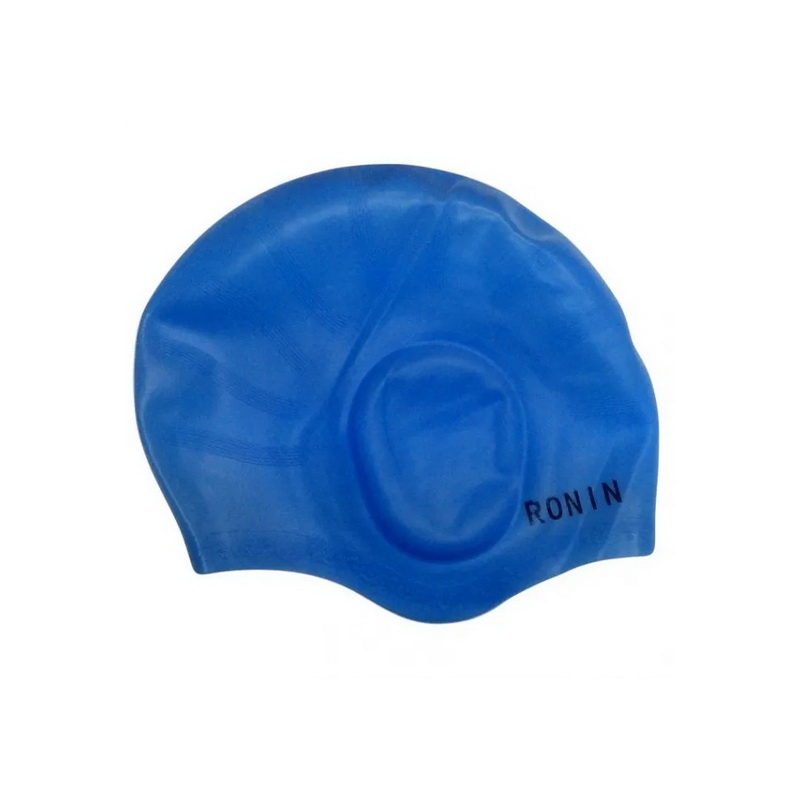 Шапочка для плавания Ronin силиконовая, с выемкой для ушей