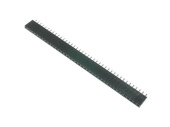 Гнездо на плату PBS-40 (DS1023-1x40), прямое черное