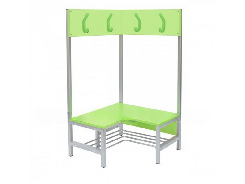 Вешалка Гардеробная М-14 (4 места) угол