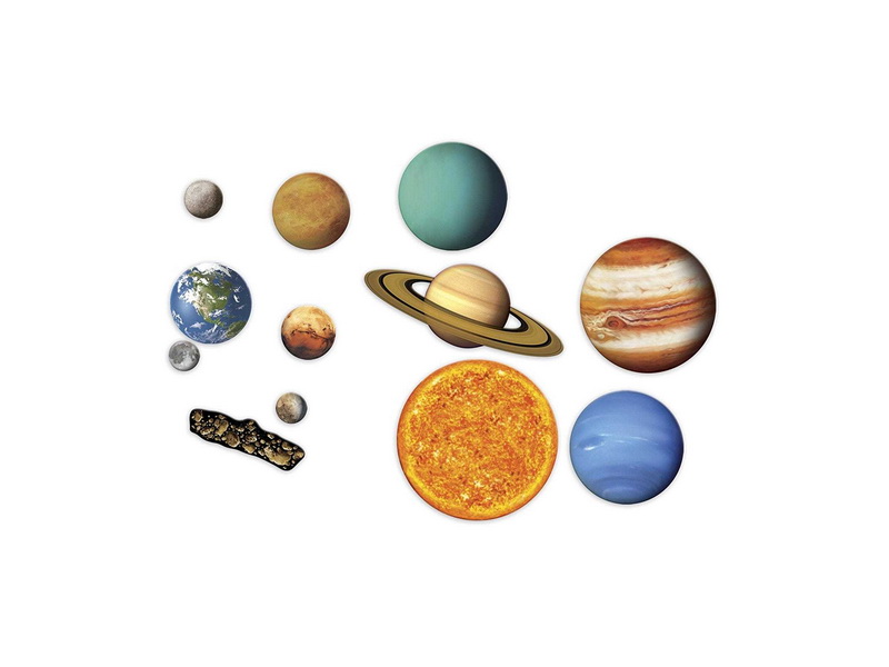 Магнитный набор Солнечная система (12 элементов)