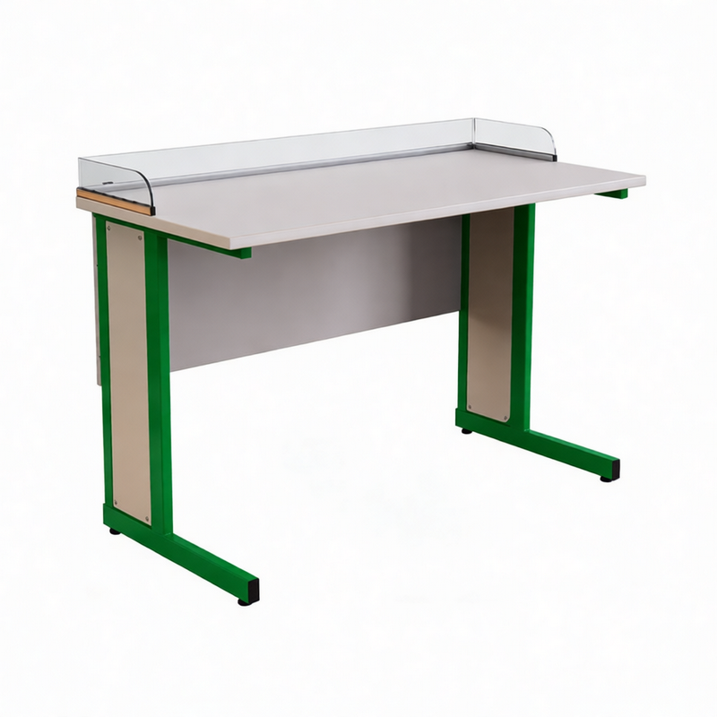 Стол ученический 1200×600 мм на прямой трубе