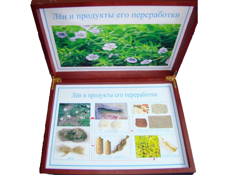 Коллекция "Лён и продукты его переработки"