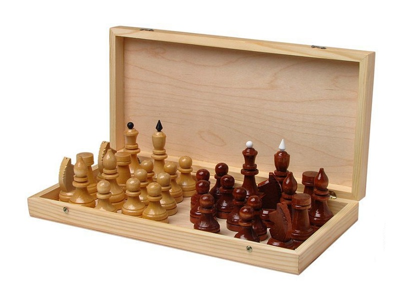 Шахматы гроссмейстерские с доской 400*200 мм (фанера)