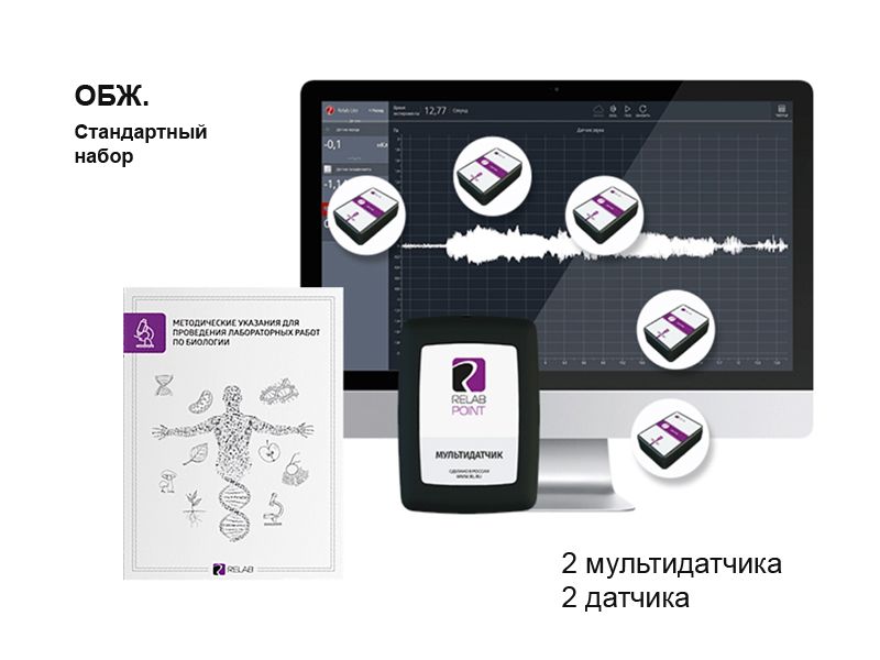 ОБЖ. Стандартный набор (мультидатчики). Releon