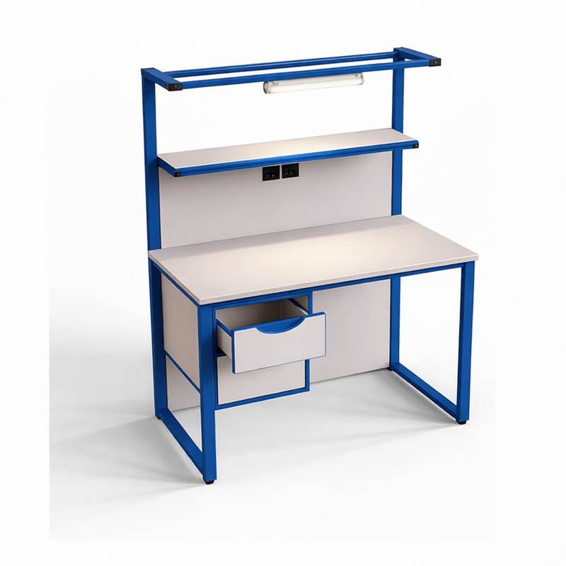 Стол рабочий для кабинета химии/физики/биологии (с розетками)