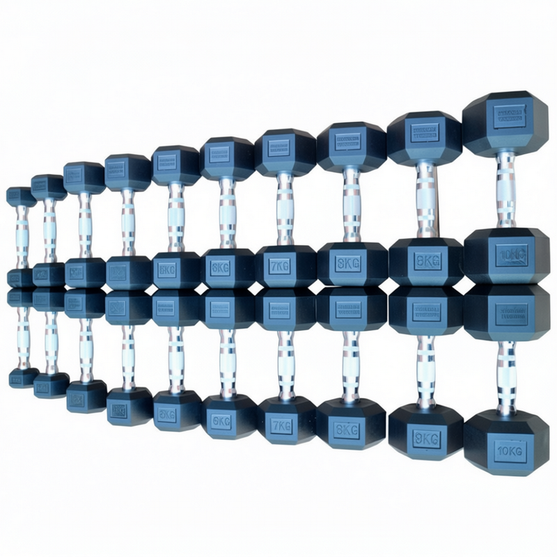 Комплект гантелей, 20 шт