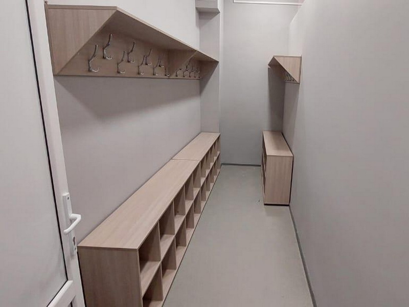 Гардеробная система в различных конфигурациях