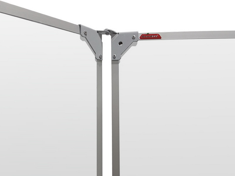 Трехэлементная магнитно-маркерная доска 100х200 - алюминиевый профиль