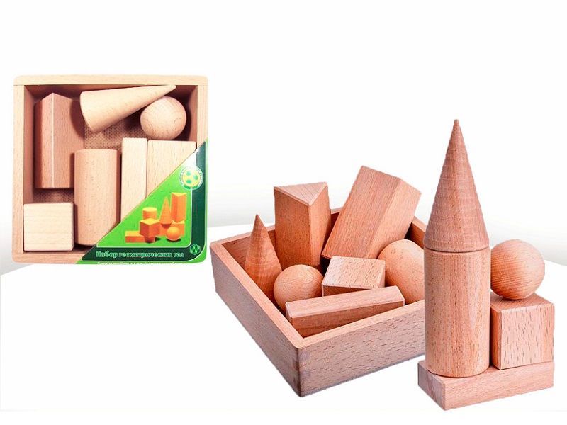 Геометрические фигуры — набор 7 элементов