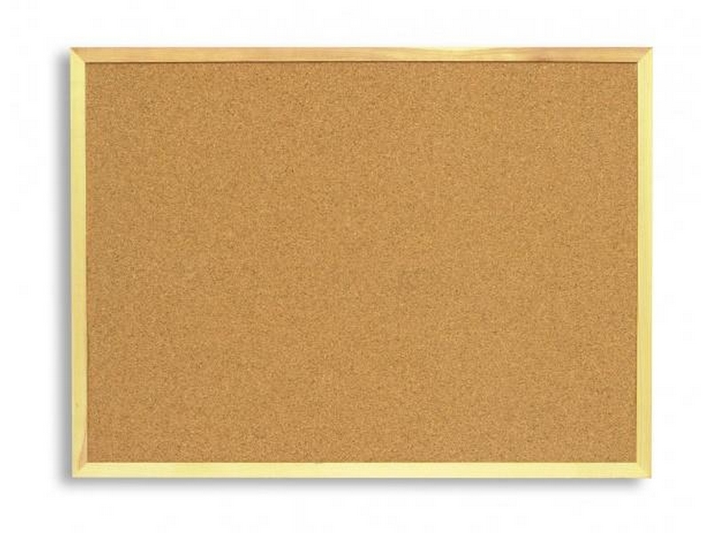 Информационная доска из пробки 30х45 см
