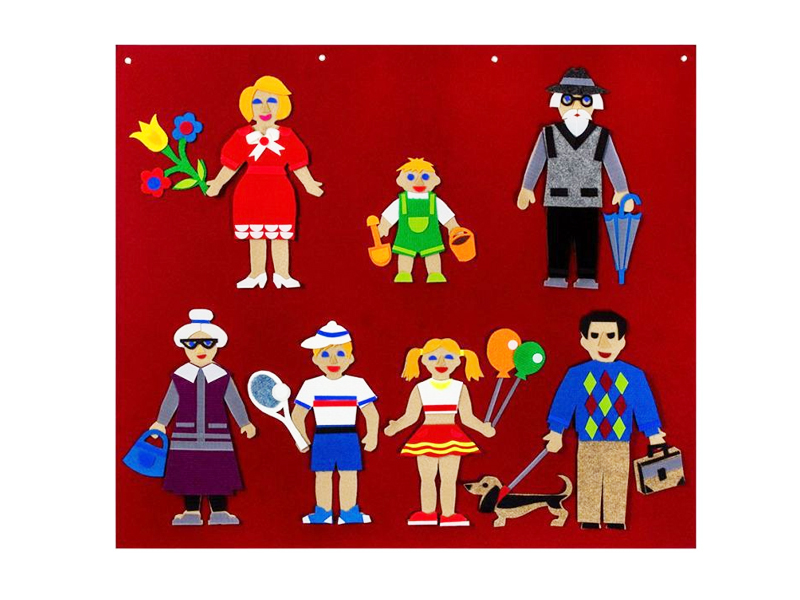 Игровое пособие "Семья"